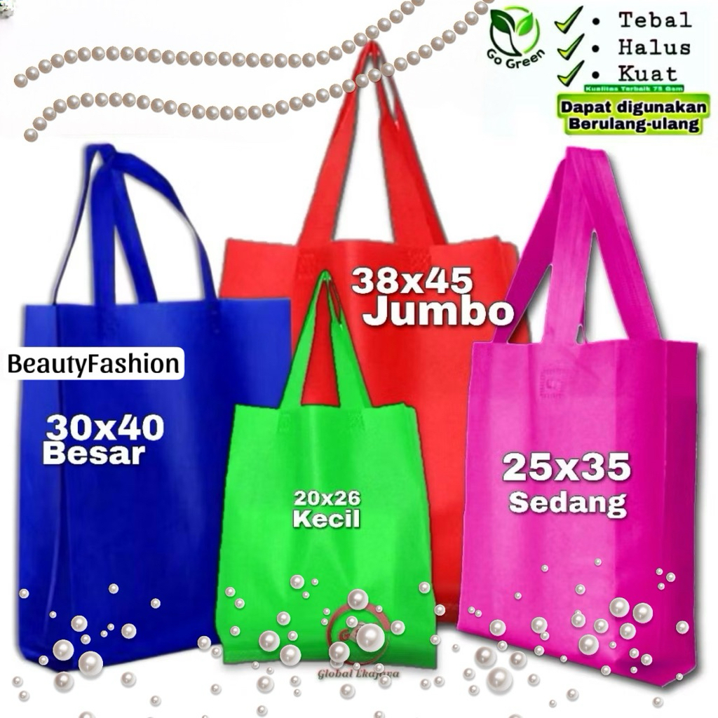

Goodiebag Jumbo XL 35x8x45 cm Harga satuan