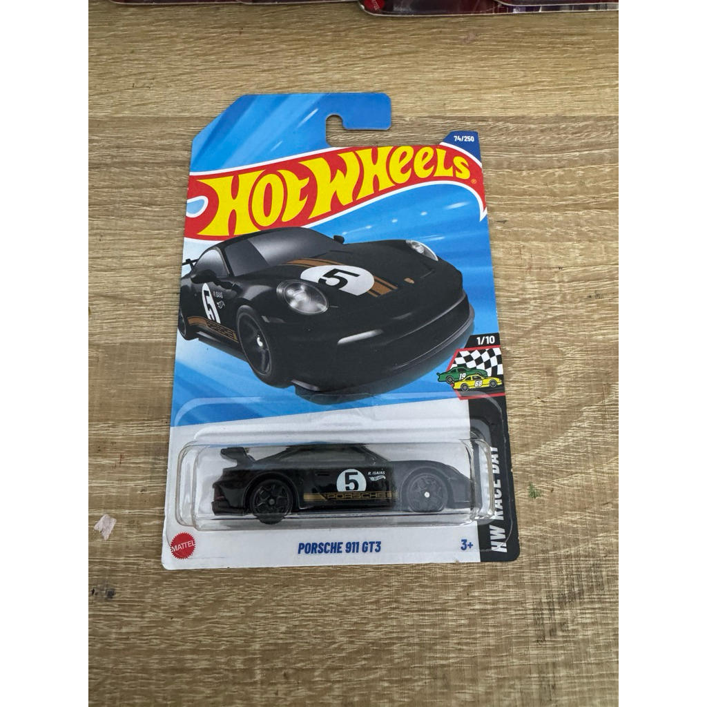 porsche 911 GT3 hitam hot wheels
