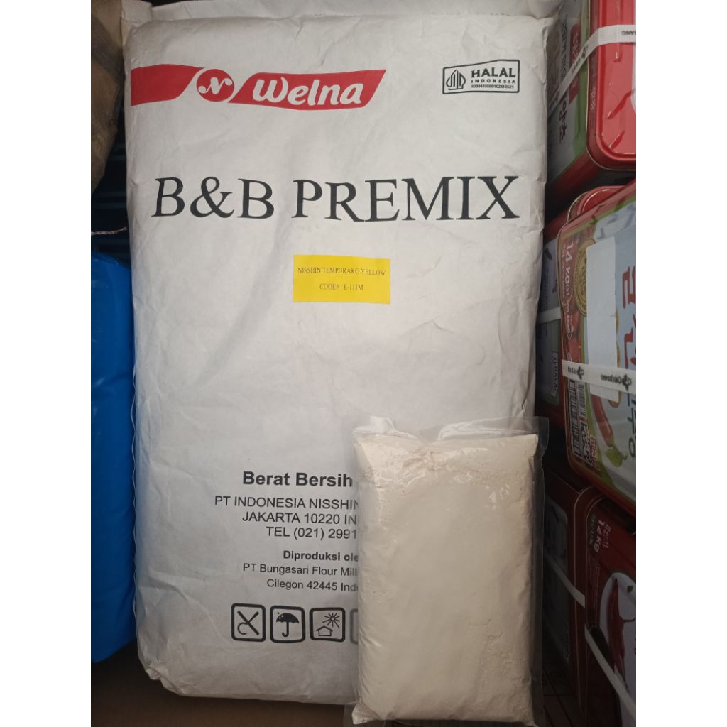 

Tepung Tempura Yellow 1 kg / Tempurako