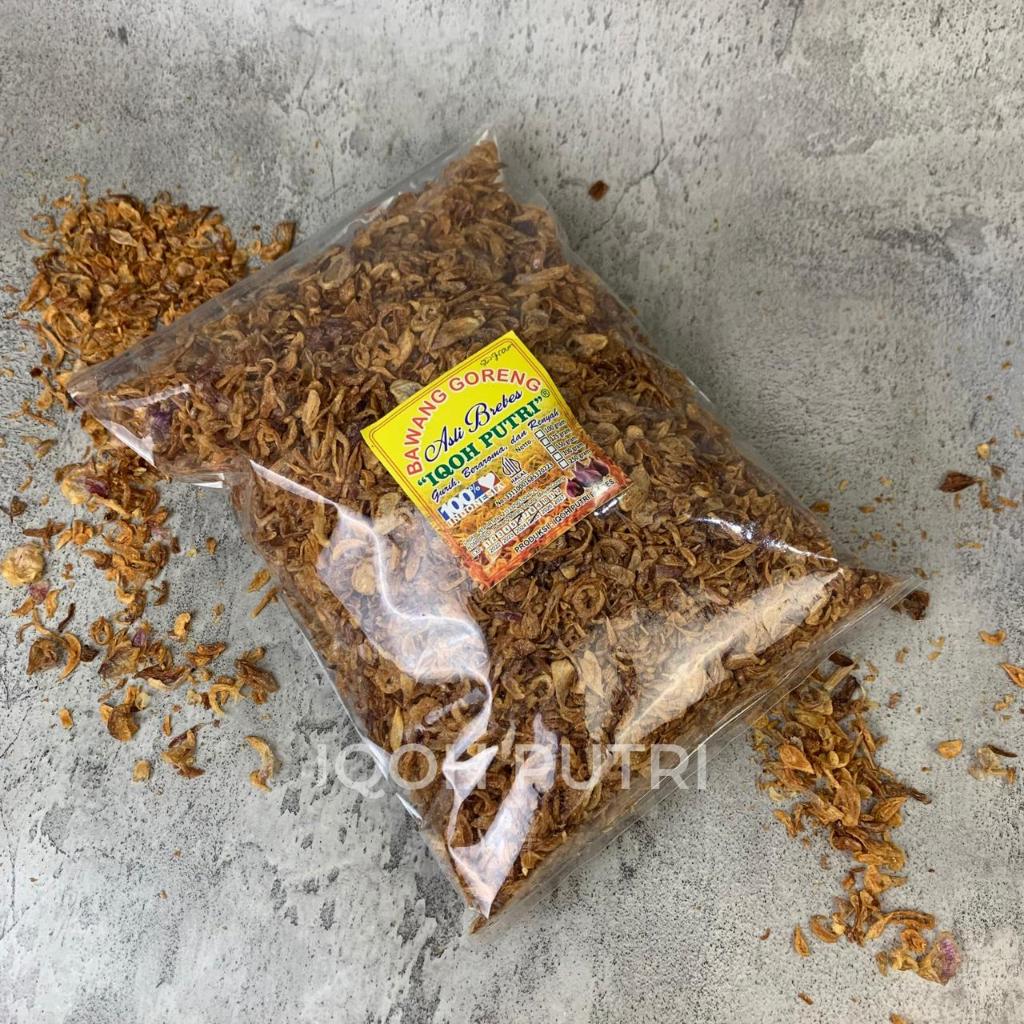 

BAWANG GORENG Original 500grm ASLI BREBES 100% - IQOH PUTRI