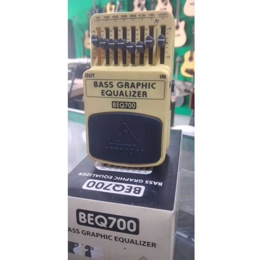 Ready Efek Bass GRAPHIC EQUALIZER  Pedal Colour Gold