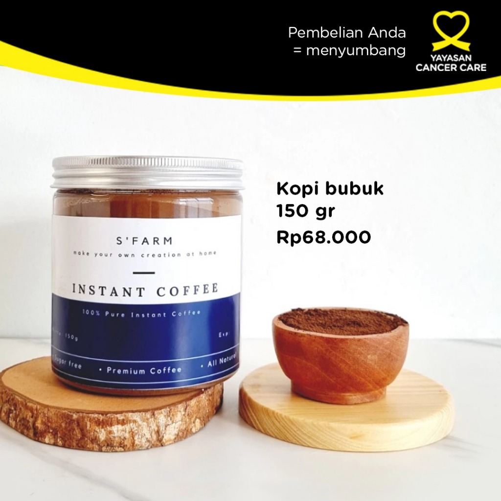 

SFarm Kopi Bubuk Instant Coffee Tanpa Ampas