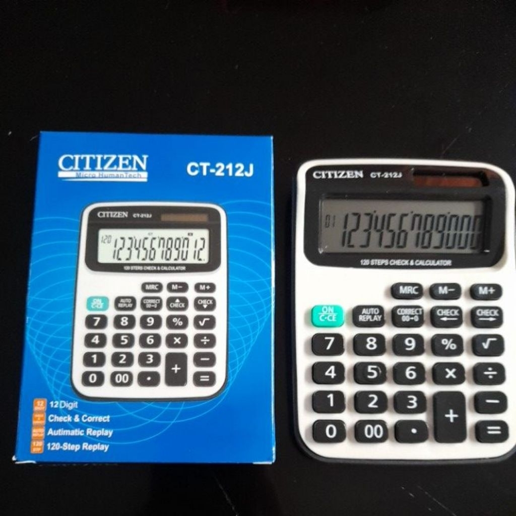 

Kalkulator Citizen CT 212J