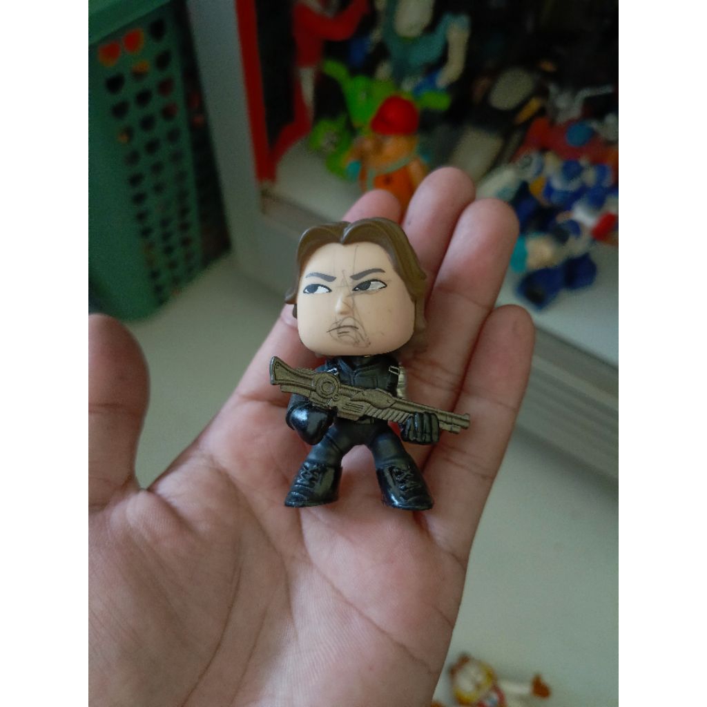 figure funko minis civil war winter soldier bucky