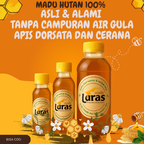 

Madu Hutan 100% Asli & Alami | Tanpa Campuran Air Gula | Apis Dorsata dan Cerana