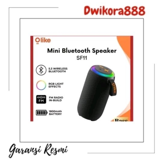OLIKE BLUETOOTH SPEAKER SF11 GARANSI RESMI OLIKE