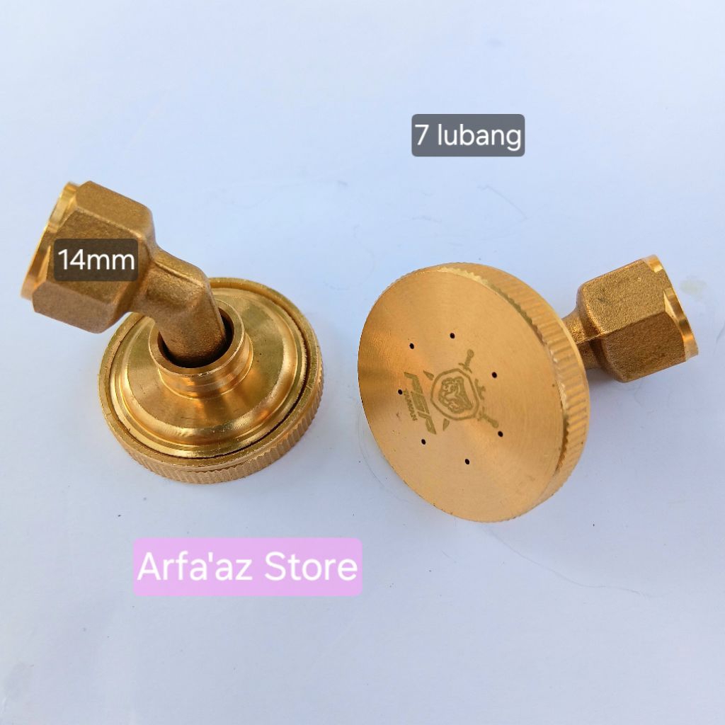 Spuyer Nozzle 7 lubang kuningan sprayer elektrik manual kabut