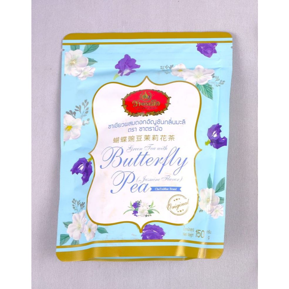 

Buterfly Pea (Ungu) teh bungatelang Thai Tea Chatramue Original Thailand 150 Gram (BPOM)