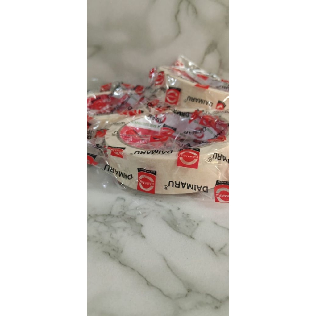 

Lakban Kertas Daimaru 1″ (24 mm × 21 m)