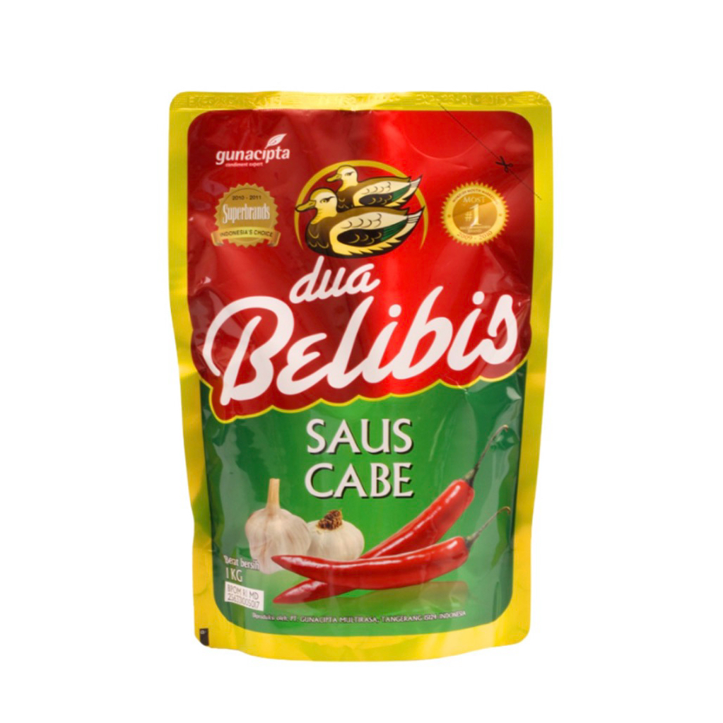 

DUA BELIBIS SAUS CABAI REFILL 1 kg
