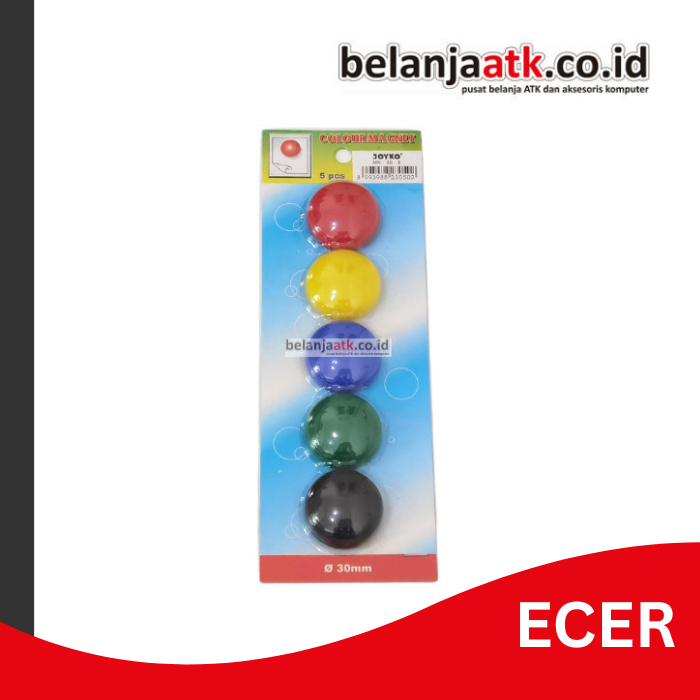 

[ECER] Magnetboard Papan Tulis Joyko MN-30-5 (5 Warna)
