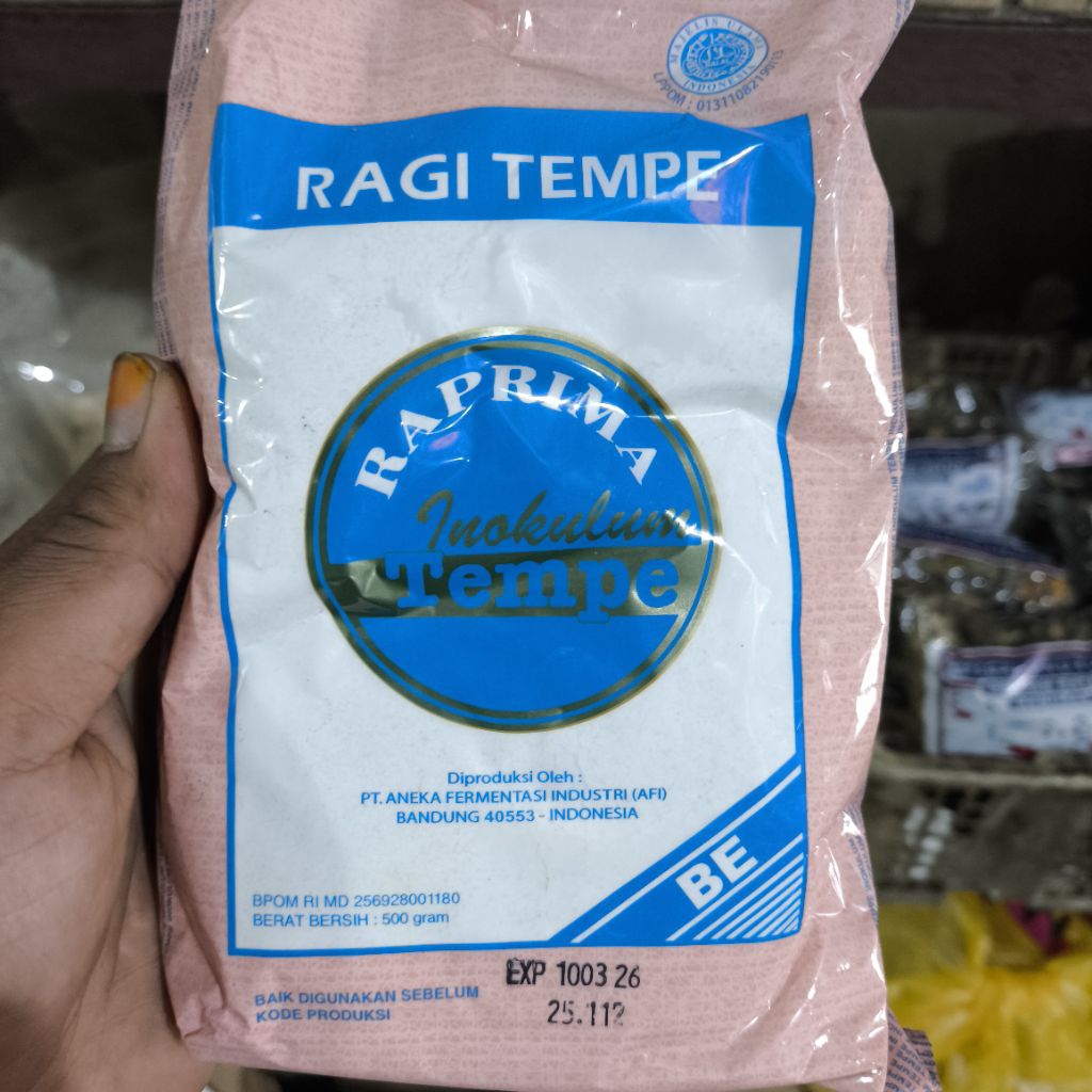 

Ragi Tempe Merek Raprima 500Gr