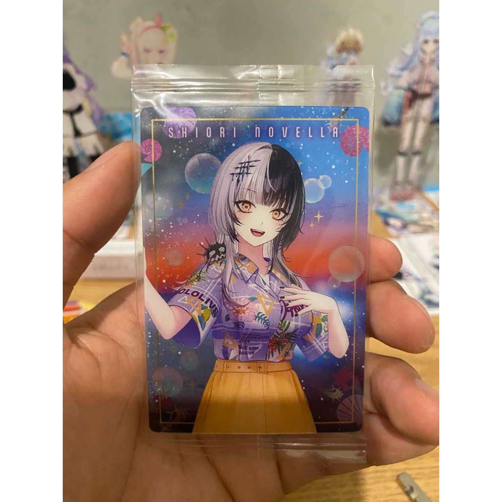 Hololive Wafer Card Shiori Novella (Hololive EN Advent)