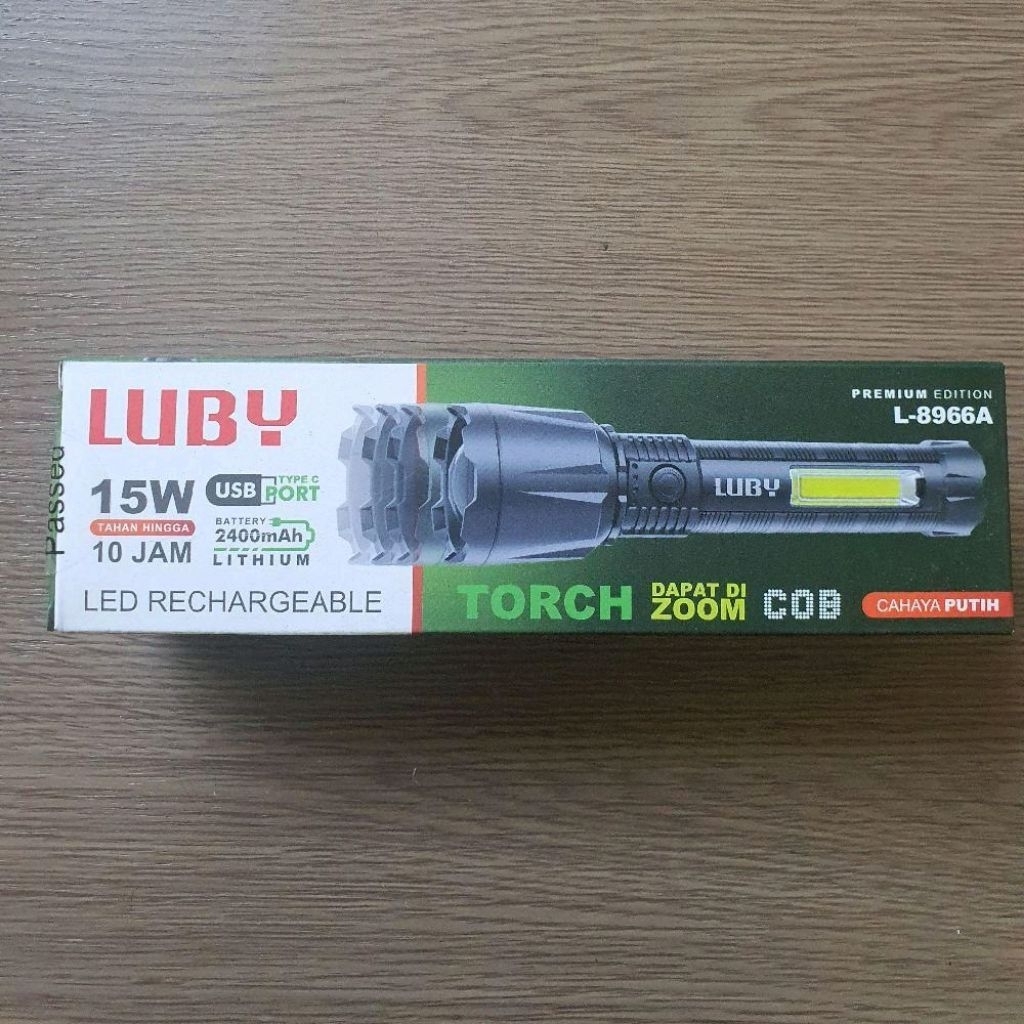 Luby LED Rechargeable L-8966A