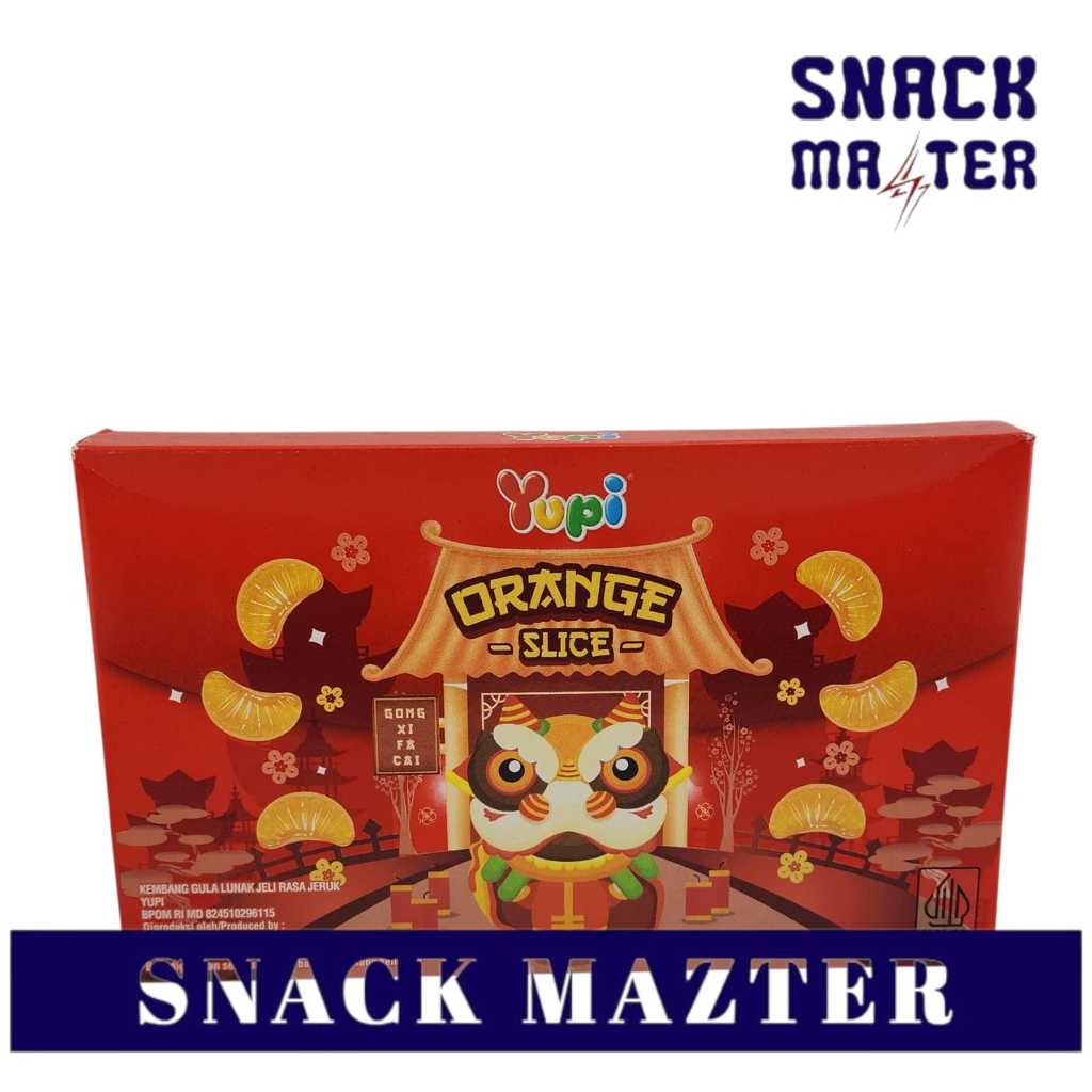 

Yupi Orange Slice Imlek Edition - Netto 80 gr
