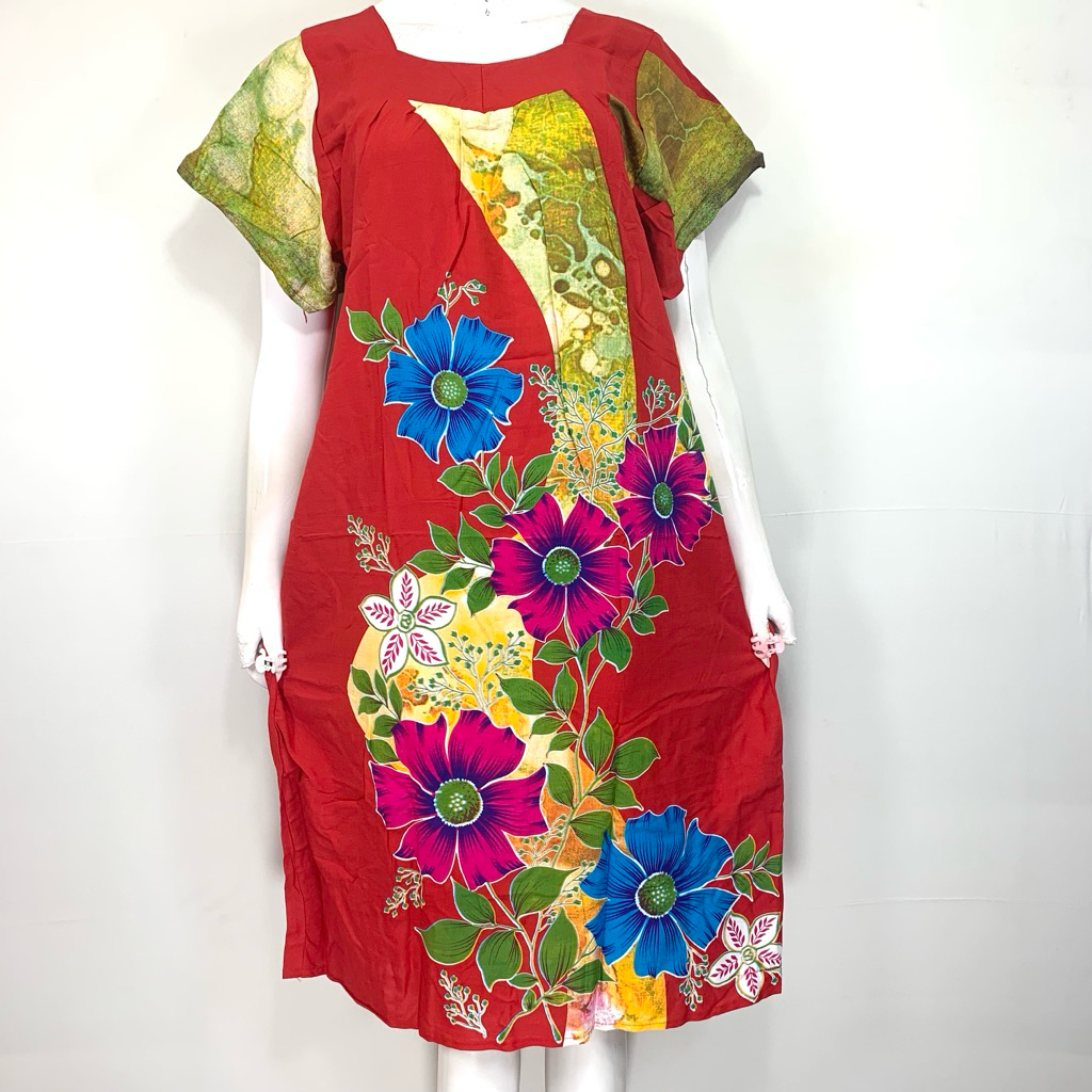 Sikobajutidur - Sikak Gajah Putih | Batik Gajah Putih | Daster Batik Bali Model | Daster Batik Rayon