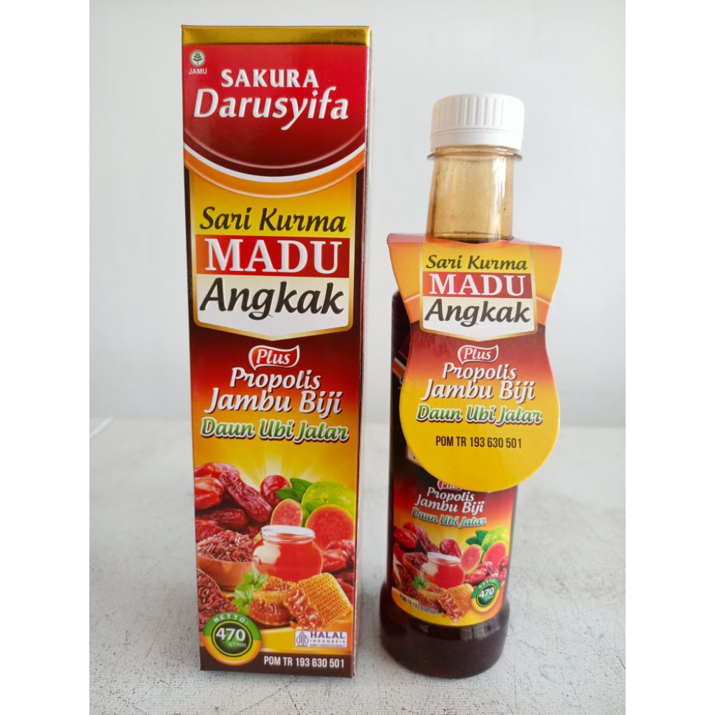 

Sarkumadu Sari Kurma Madu Angkak Darusyifa 470 Gr