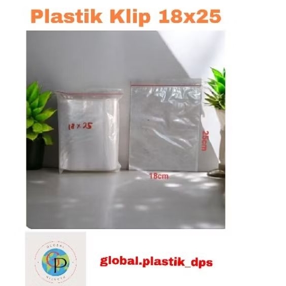 Plastik Klip 18x25
