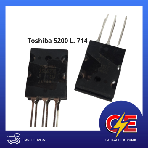 Transistor Sanken Toshiba 5200 L. 714