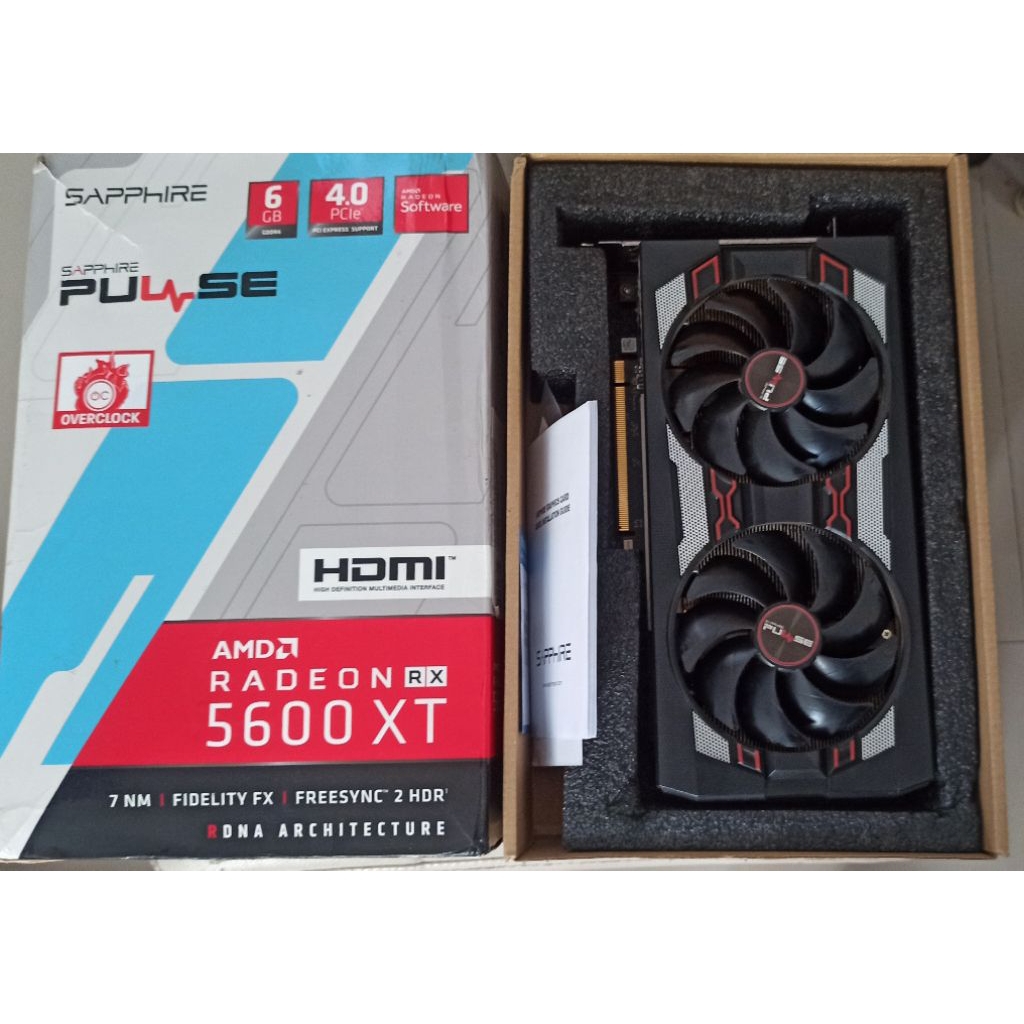 VGA Card Radeon Rx 5600 XT