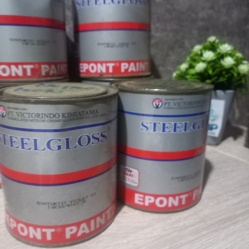 

Steel Gloss Cat Kayu Dan Besi 0,9 Liter Harga Murah Cuci Gudang