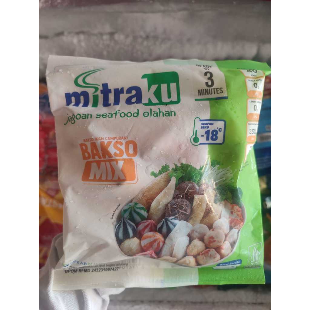 

Mitraku Bakso Ikan Mix (Campuran) 250gr TERMURAH DAN TERLARIS BISA COD