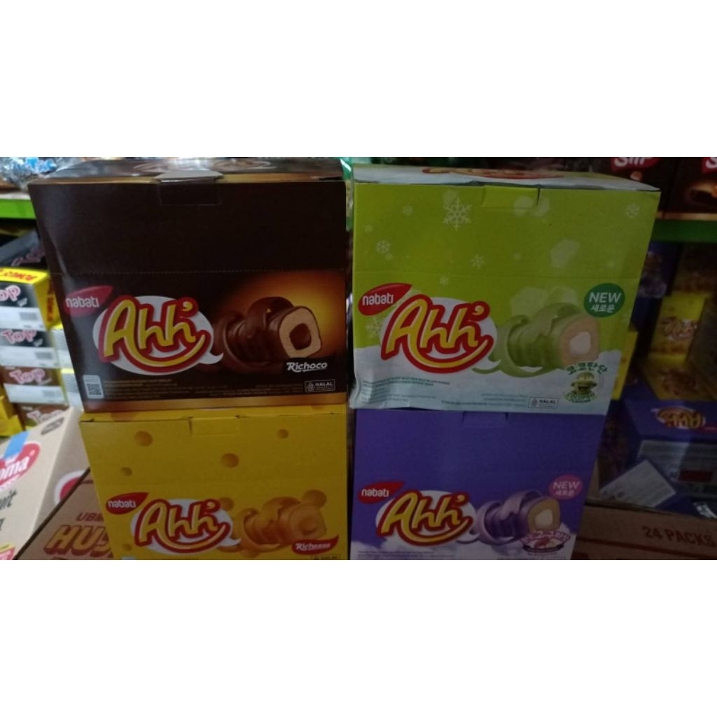 

Ahh Nabati isi 20 pc /Nabati Ahh 4 rasa