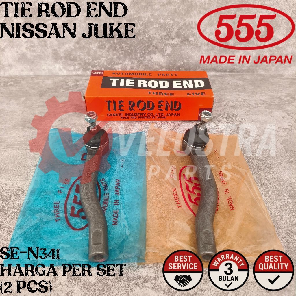 Tie Rod End Tierod Nissan Juke Merk 555 Original