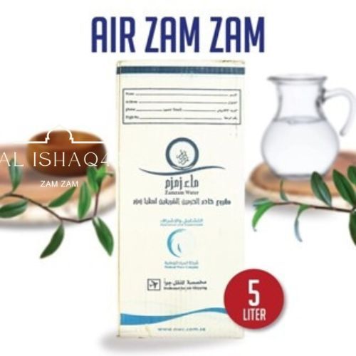 

Air Zamzam 5L Galon Asli Original Arab Saudi Oleh Oleh Haji dan Umroh