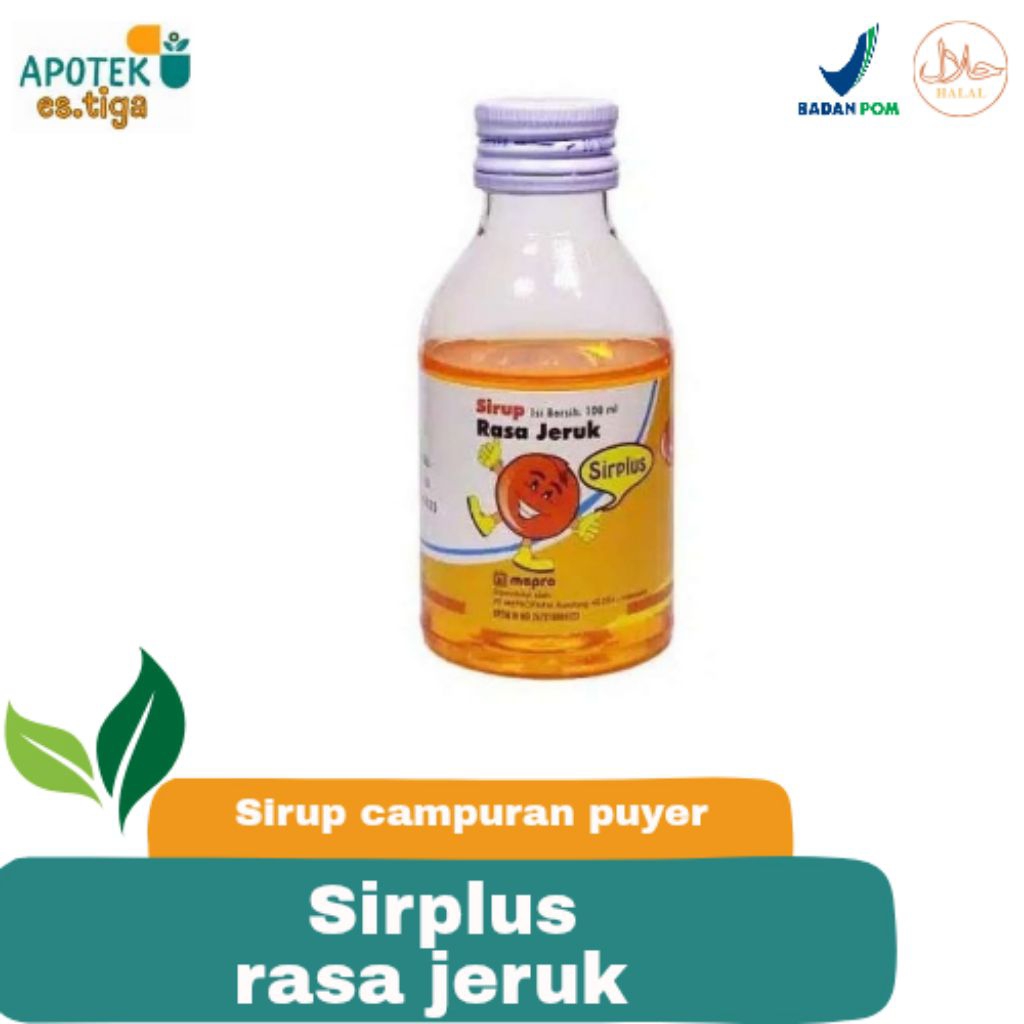 

SIRPLUS sirup 100ml - pemanis tambahan puyer