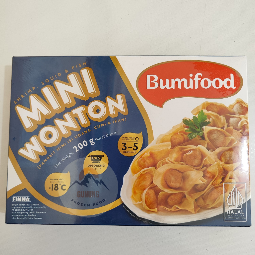 

Bumifood Mini Wonton 200gr