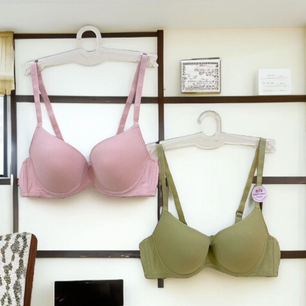 Bra Wanita PIERRE CARDIN 62381 – Model Berpori, Berkawat, Busa Sedang | Ukuran 32B–36B