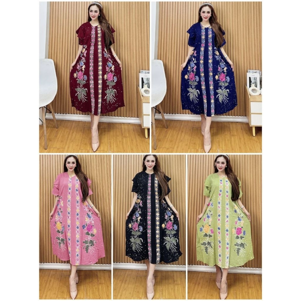 DASTER ENCIM DASTER BATIK CAP PEKALONGAN