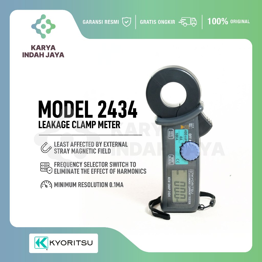 Kyoritsu Leakage Clamp Meter 2434