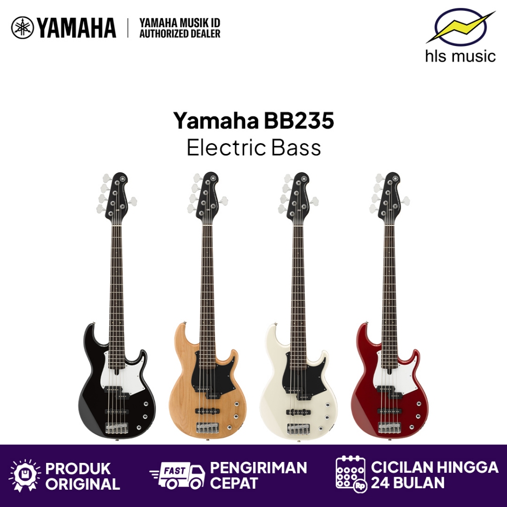 Yamaha BB235 / BB 235 Bass Elektrik 5 Senar