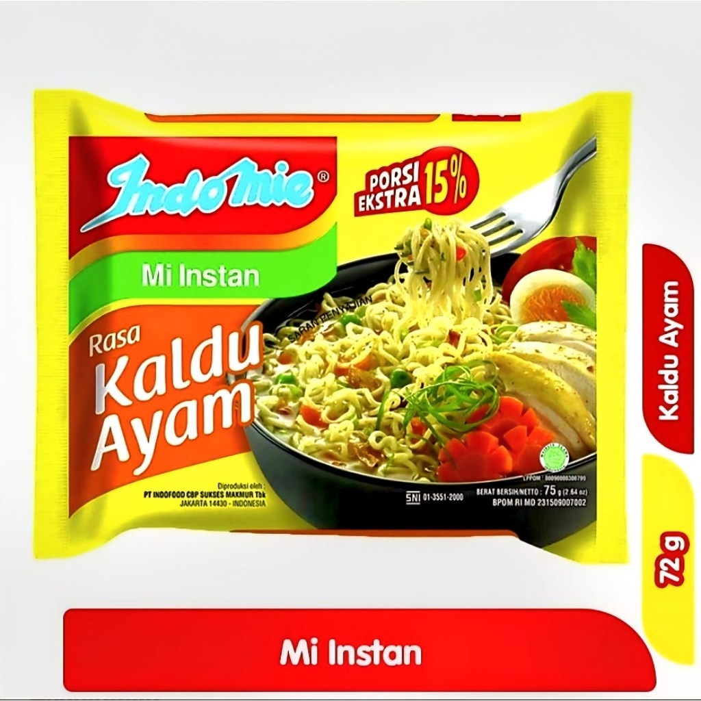 

INDOMIE MI INSTAN KALDU AYAM 72gr