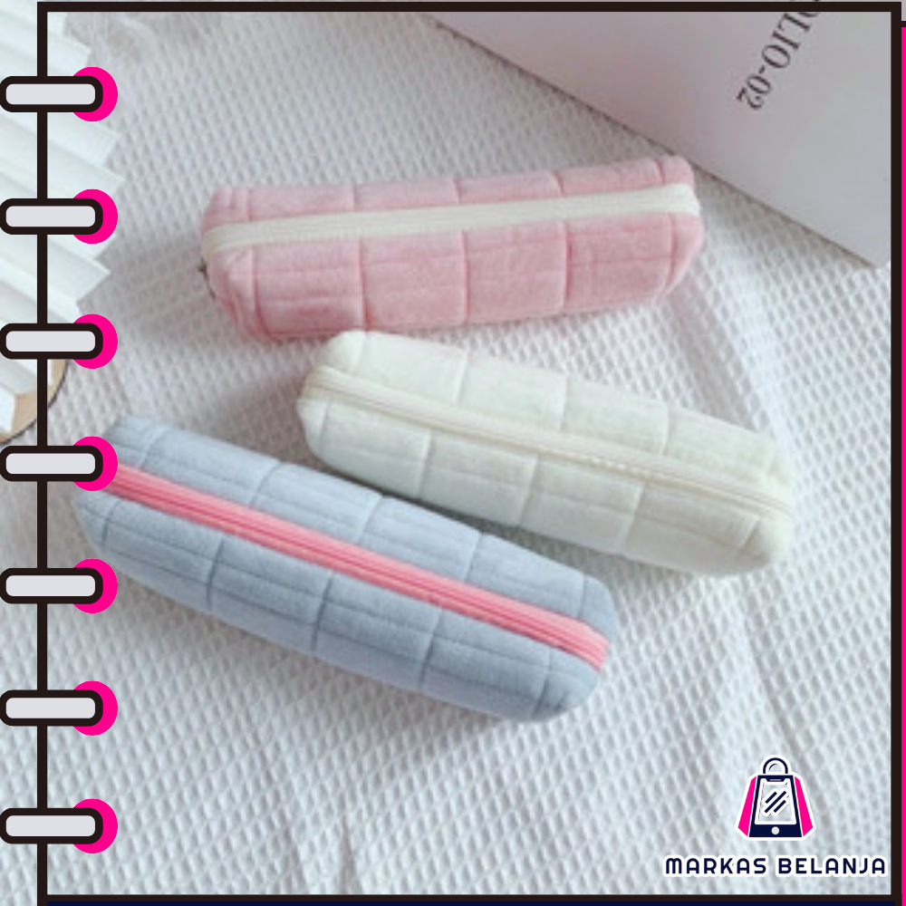 

MARKAS Kotak Pensil Tas Bantal Pillow Tempat Pensil Case Tas Bantal Kotak Pensil Siswa Pencase Kapasitas Besar Y3444