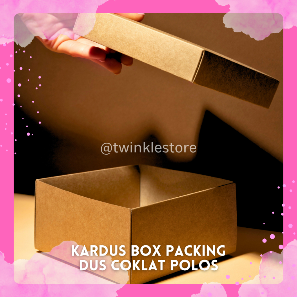 

Kardus Box Packaging Dus Varian Ukuran, Karton Single Layer Coklat Polos Harga Ecer