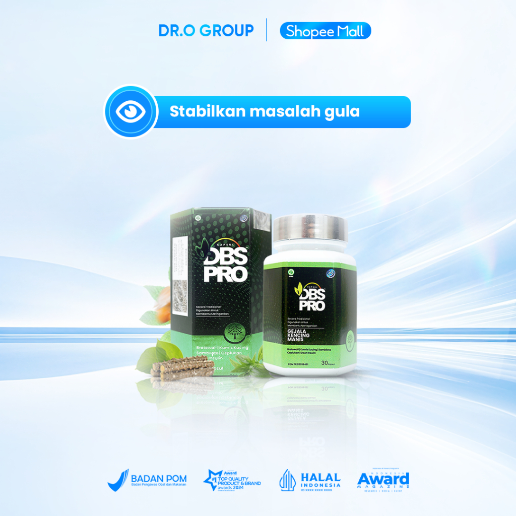 Dbs Pro/ Obat Diabetes/ Kapsul Kesehatan Diabetes