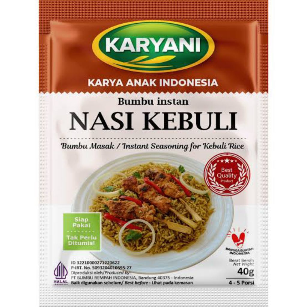 

Bumbu instan nasi kebuli