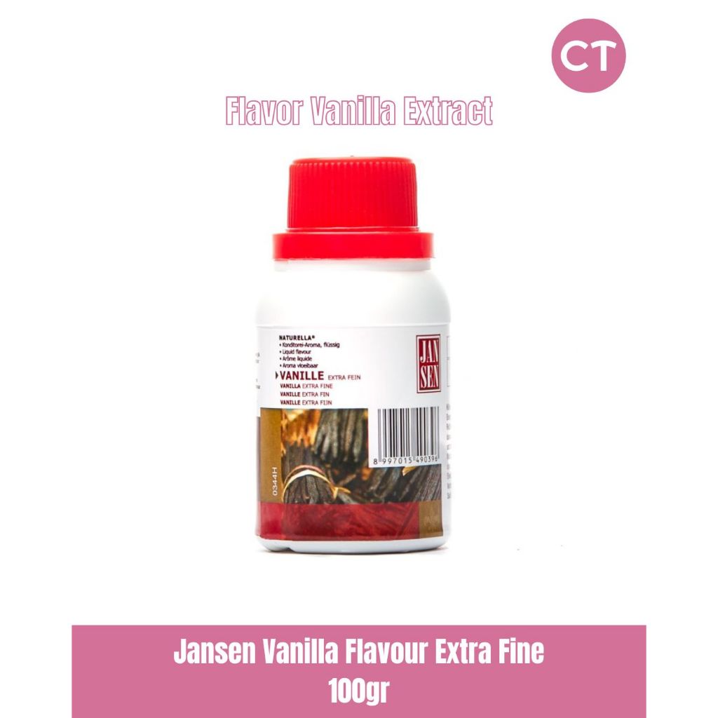 

JANSEN Flavor Vanilla Extra Fine H 100 Gr / Perisa Vanilla 100Gr / Produk Original