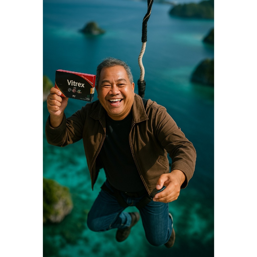 

1 Kopi Vitrex – Kopi Vitalitas Pria Mengandung L-Carnitine & Ginseng Merah, Bantu Jaga Stamina & Fokus Seharian, Siap Tempur di Segala Aktivitas Biji Instan