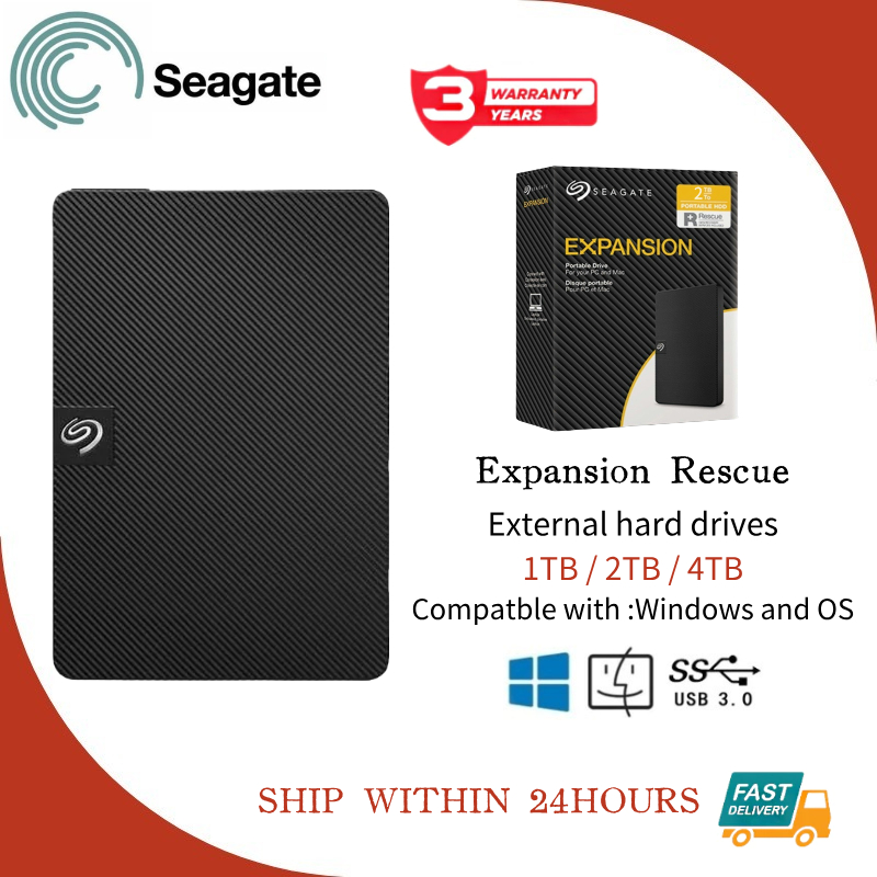 Seagate Expansion Harddisk External 500GB 1TB/2TB/4TB USB 3.0 2.5" HDD original Portable hard drives