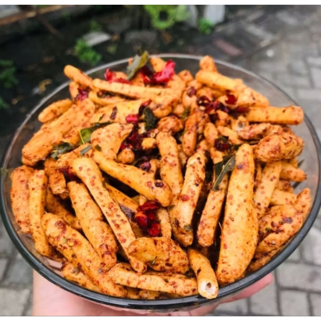 

Basreng Pedas Daun Jeruk 500Gram