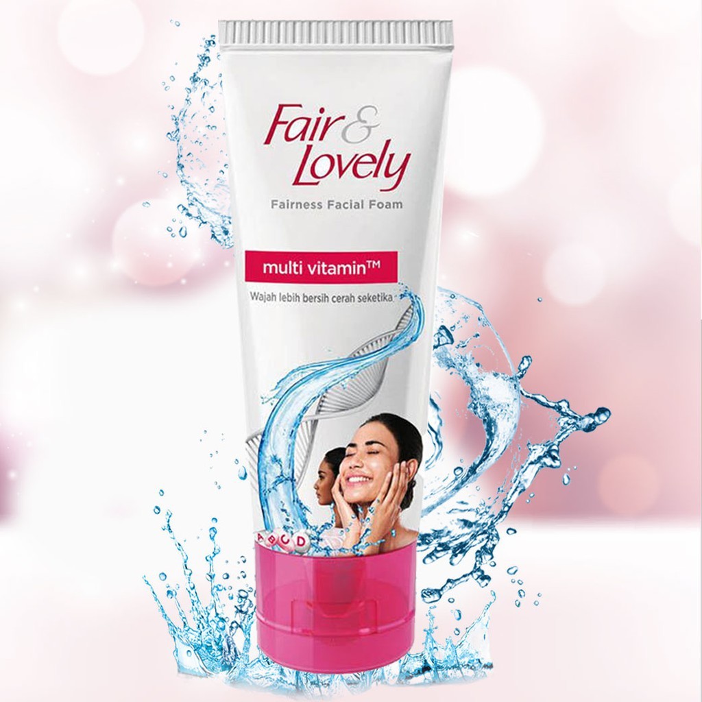 Glow & lovely facial foam / fair lovely facial foam
