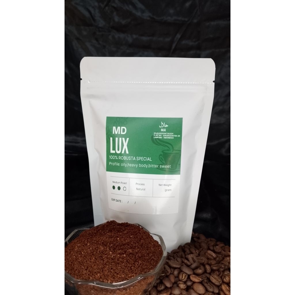 

Kopi bubuk MD LUX 250gr
