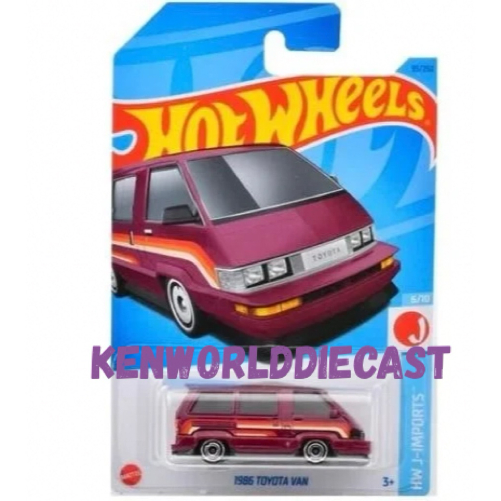 Hot Wheels 1986 Toyota Van | Hot Wheels Hot Item | Hot Wheels Original | Hot Wheels Murah