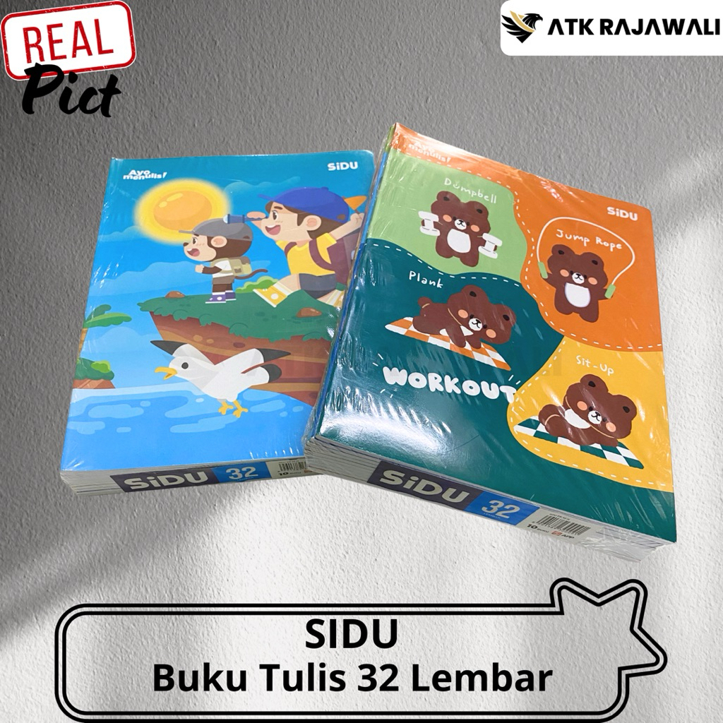 

Buku Tulis SIDU 32 Lembar Isi 10 Pcs/Pack