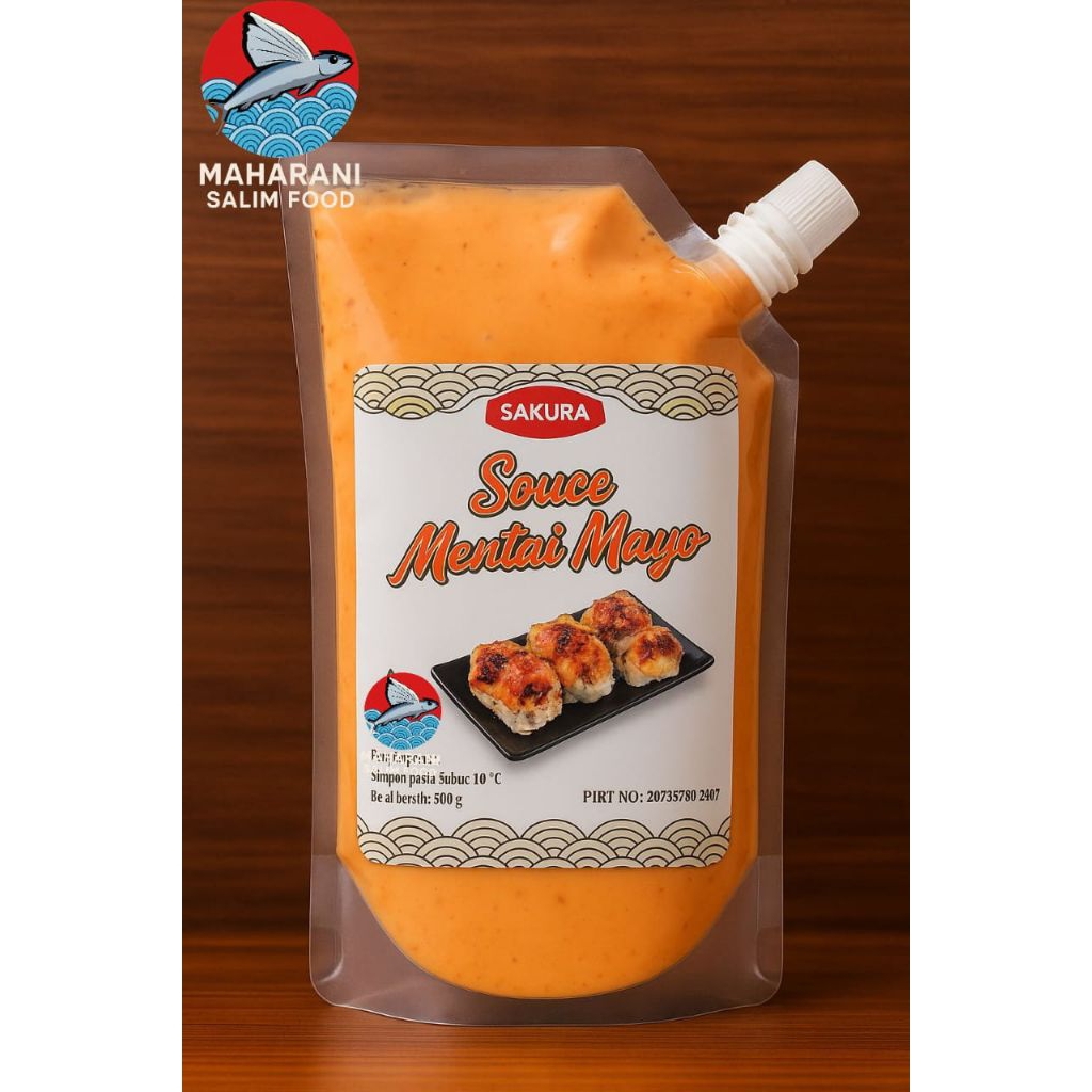 

SAUCE MENTAI MAYO/FULL TOBIKO/ 500 GRM