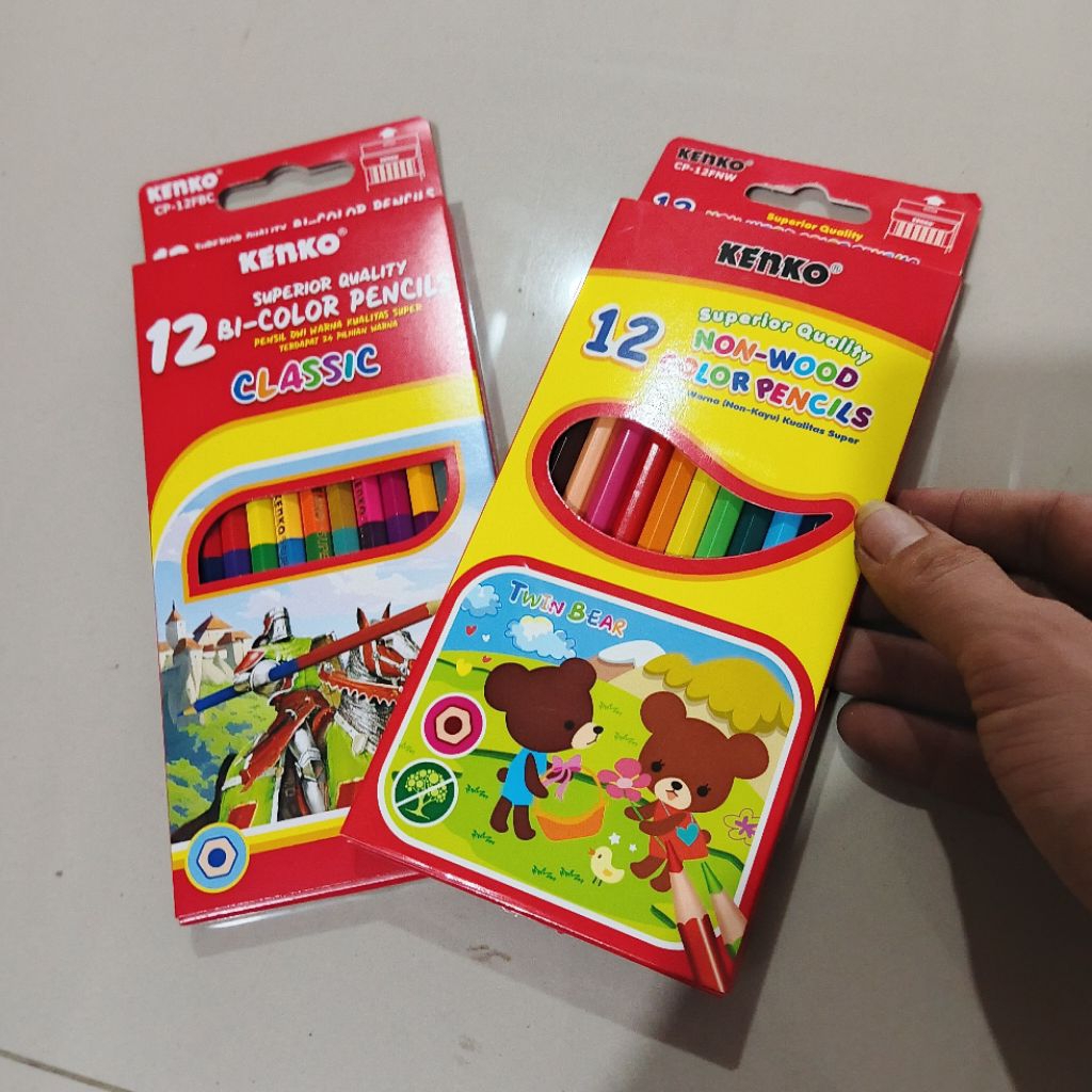 Pensil Warna Kenko 12 Warna